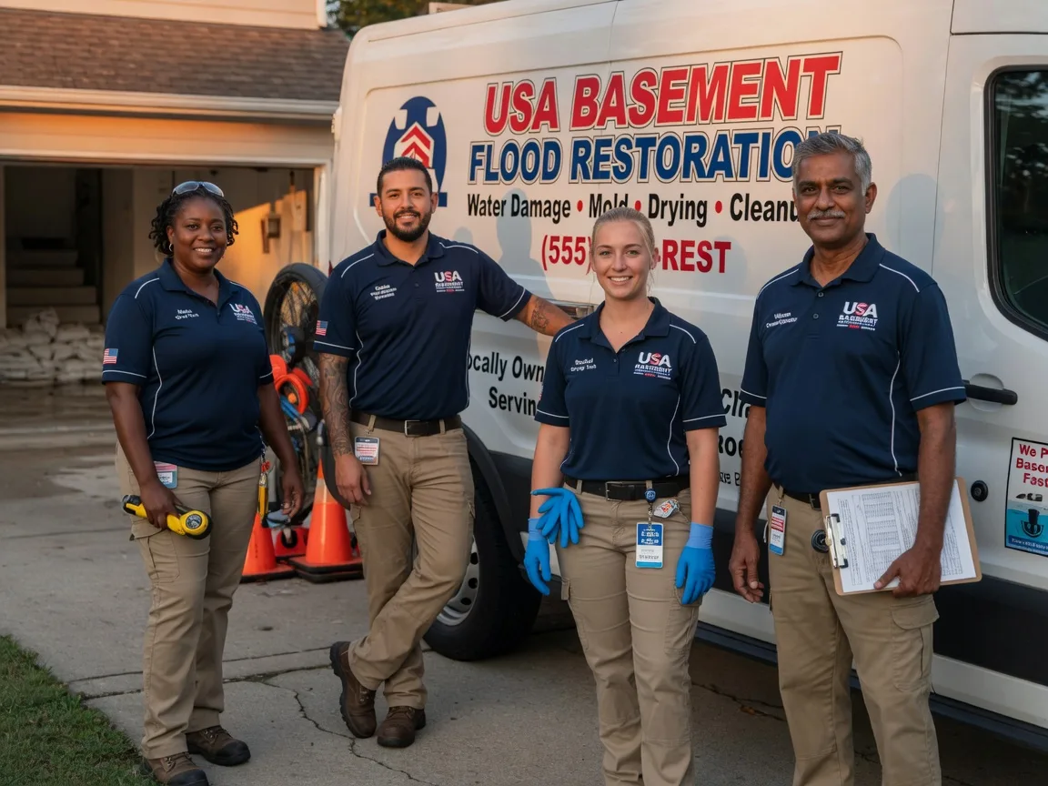 Basement Flood Cleanup company in Flom, MN
